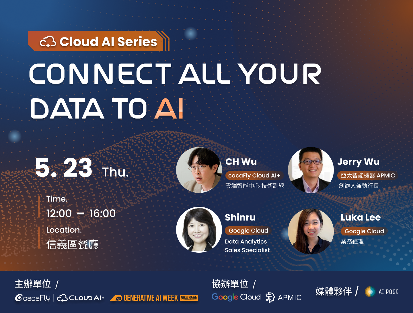 Cloud AI Series: Connect All Your Data To AI - cacaFly Cloud AI+ 雲端智能中心